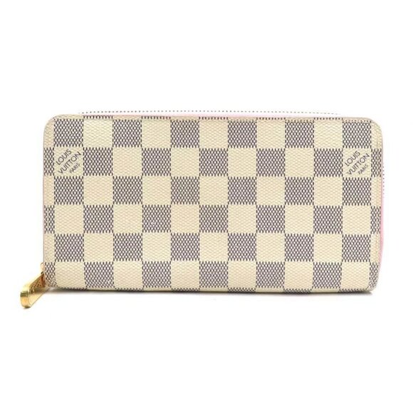 Auth LOUIS VUITTON Damier Azur Zippy Wallet Long Wallet - Picture 1 of 16